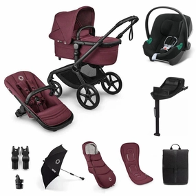 Bugaboo Fox 5 Renew Ultimate Cybex Bundle - Dark Cherry