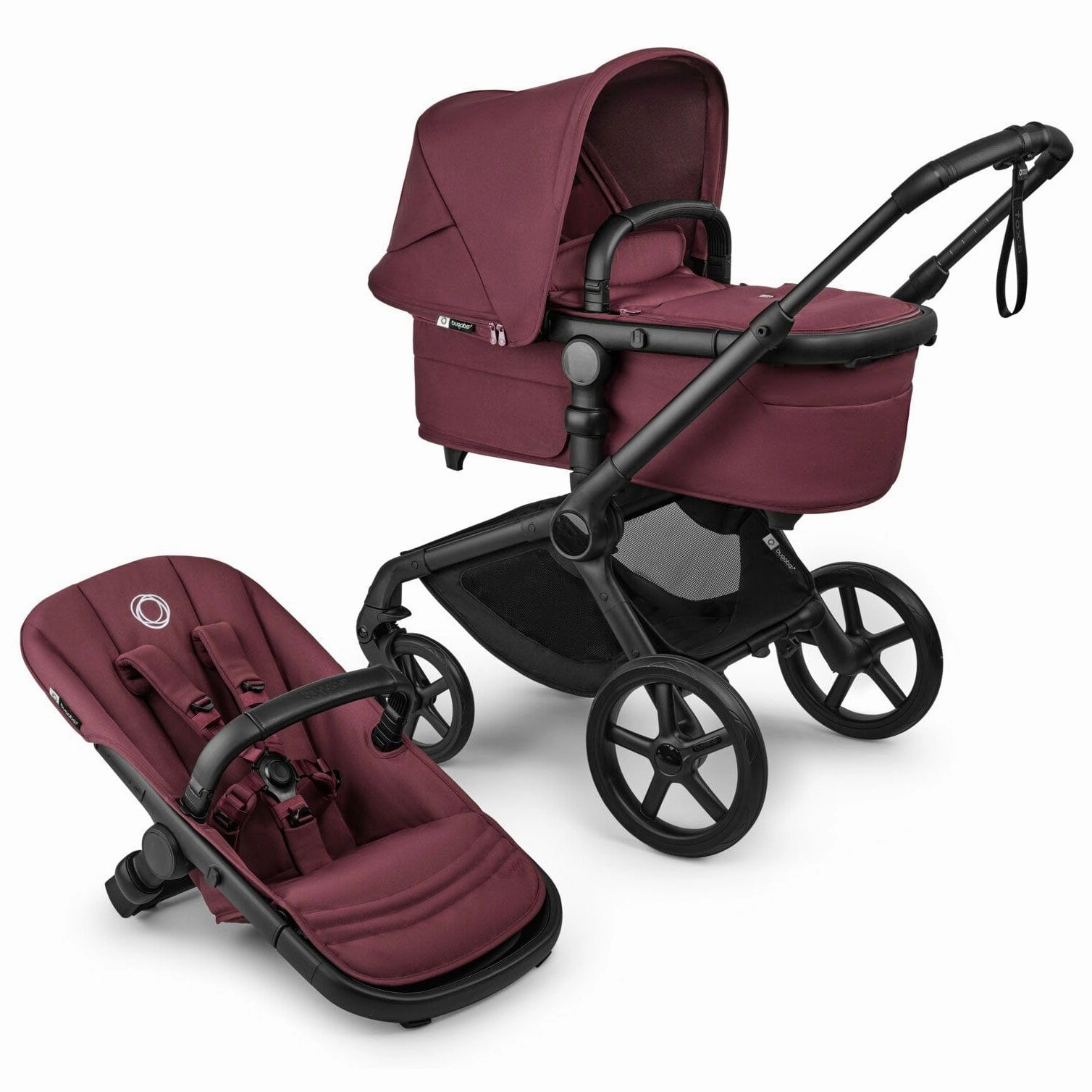 Bugaboo Fox 5 Renew Ultimate Cybex Bundle - Dark Cherry