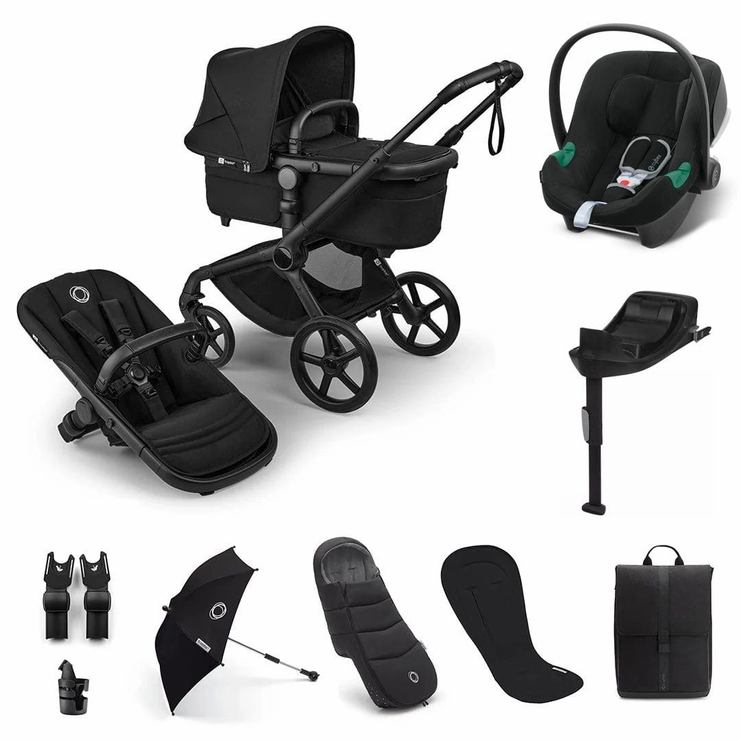 Bugaboo Fox 5 Renew Ultimate Cybex Bundle - Heritage Black