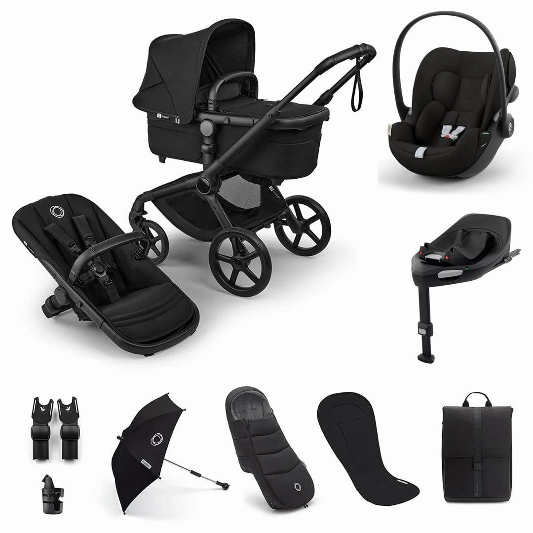 Bugaboo Fox 5 Renew Ultimate Cybex Bundle - Heritage Black