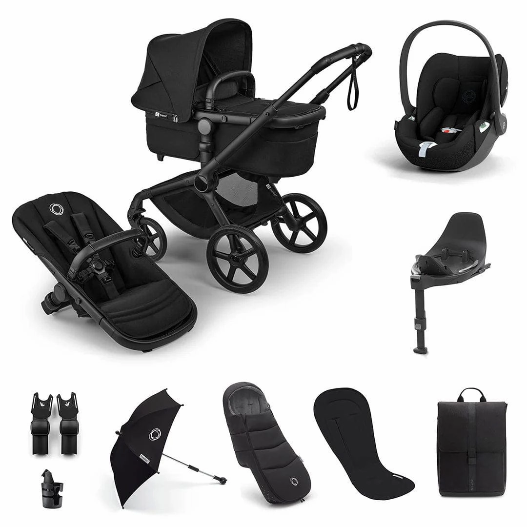 Bugaboo Fox 5 Renew Ultimate Cybex Bundle - Heritage Black
