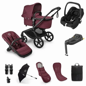 Bugaboo Fox 5 Renew Ultimate Maxi-Cosi Bundle - Dark Cherry
