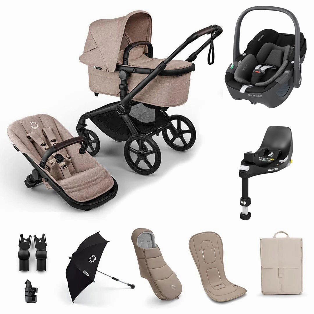 Bugaboo Fox 5 Renew Ultimate Maxi-Cosi Bundle - Desert Taupe