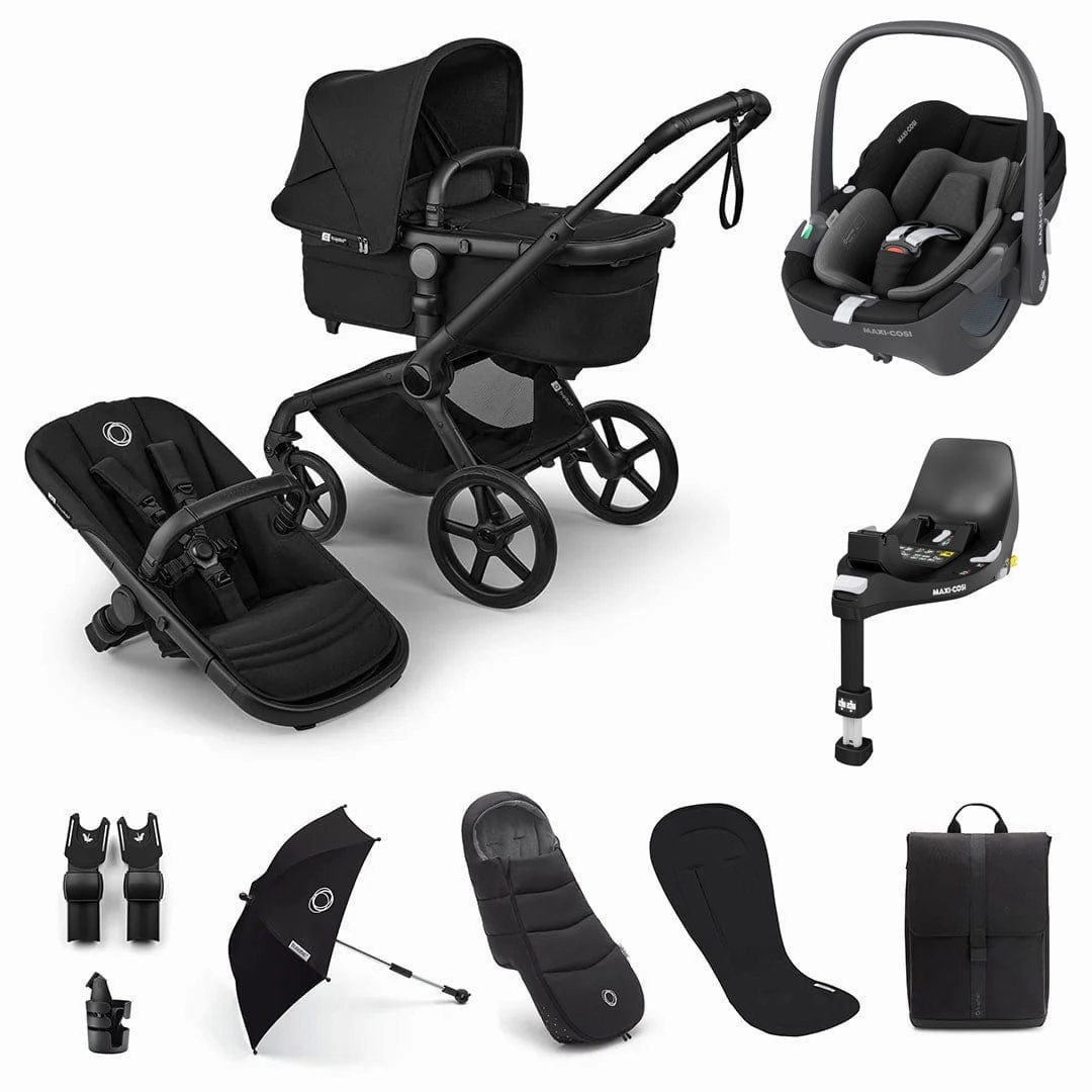 Bugaboo Fox 5 Renew Ultimate Maxi-Cosi Bundle - Heritage Black
