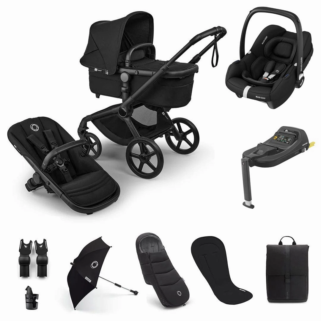 Bugaboo Fox 5 Renew Ultimate Maxi-Cosi Bundle - Heritage Black