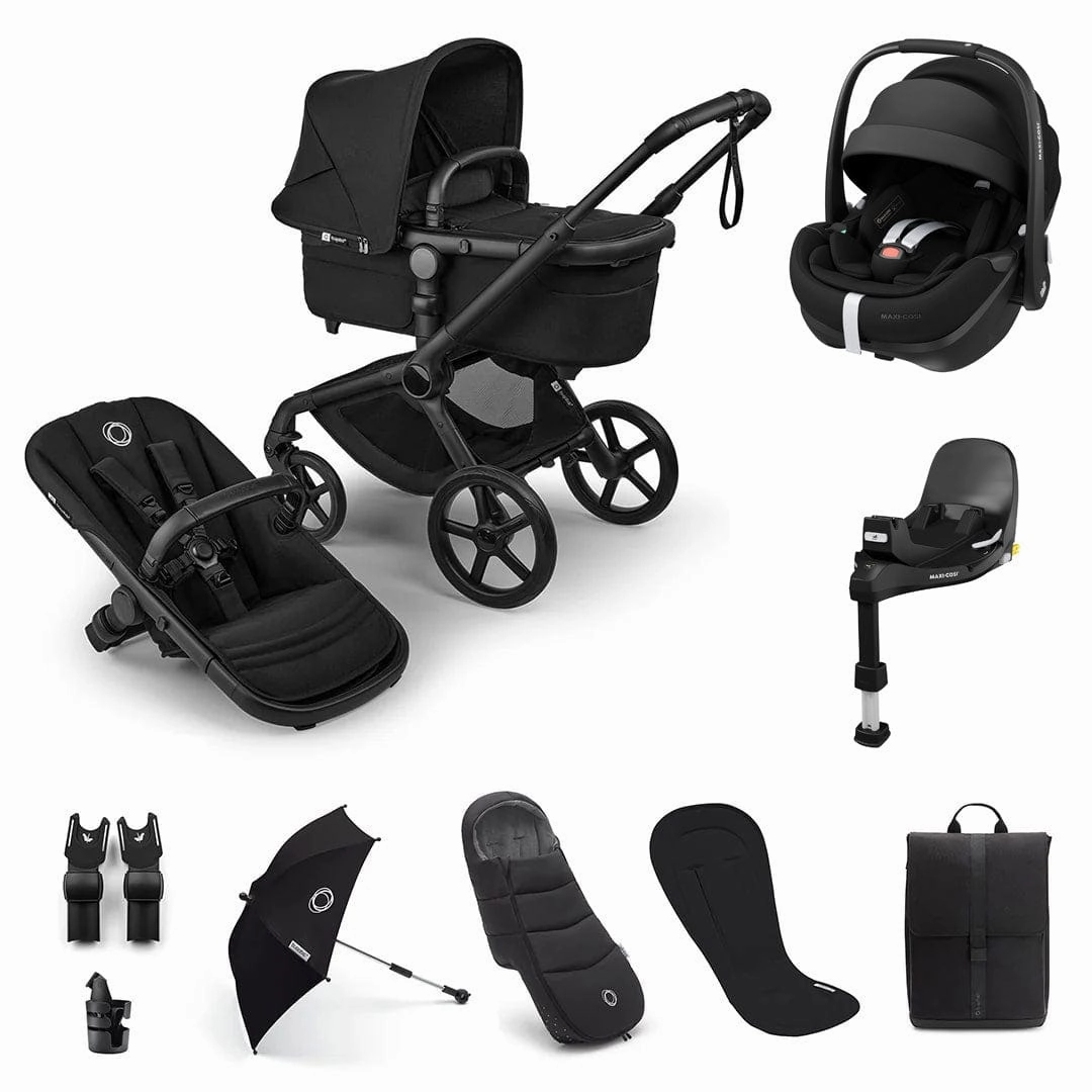 Bugaboo Fox 5 Renew Ultimate Maxi-Cosi Bundle - Heritage Black