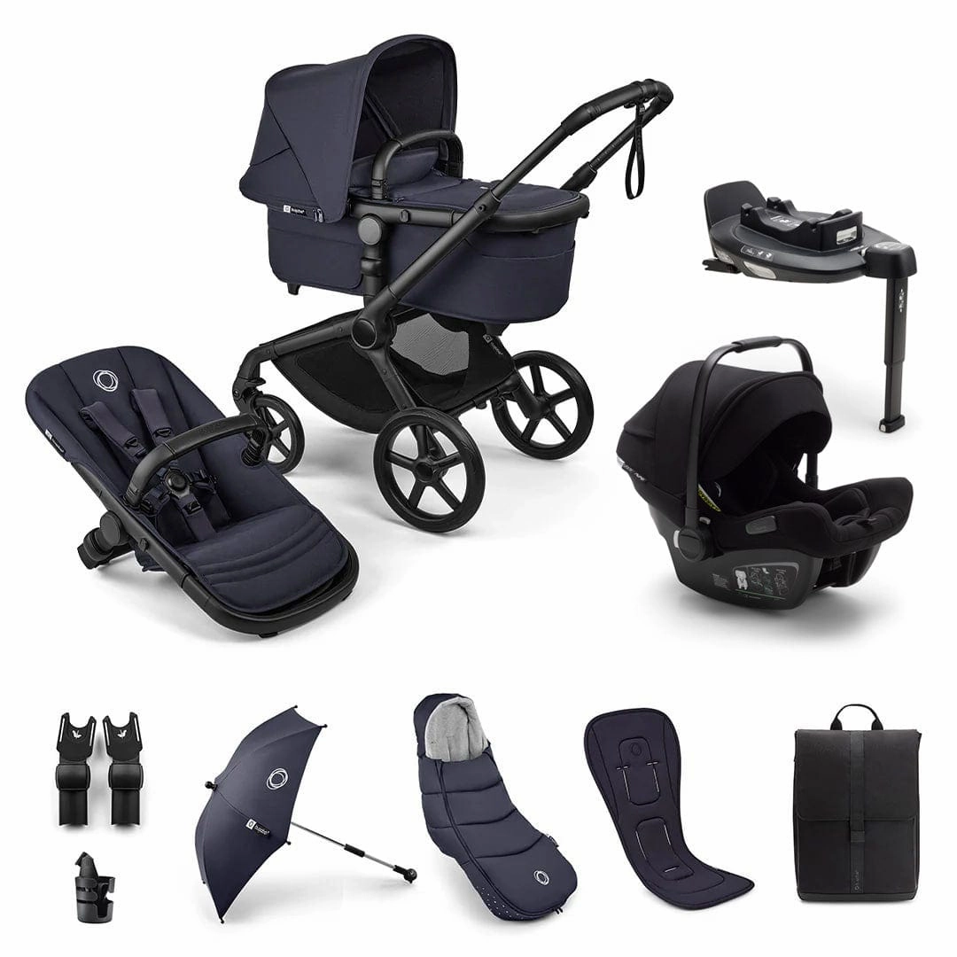 Bugaboo Fox 5 Renew Ultimate Newborn Bundle - Deep Indigo