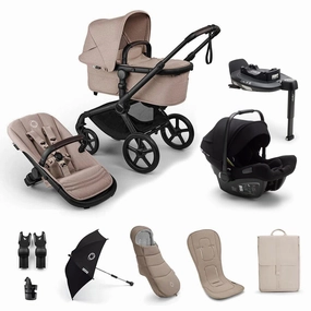 Bugaboo Fox 5 Renew Ultimate Newborn Bundle - Desert Taupe