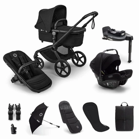 Bugaboo Fox 5 Renew Ultimate Newborn Bundle - Heritage Black