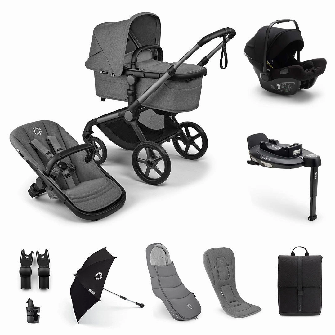 Bugaboo Fox 5 Renew Ultimate Newborn Turtle Air Travel System