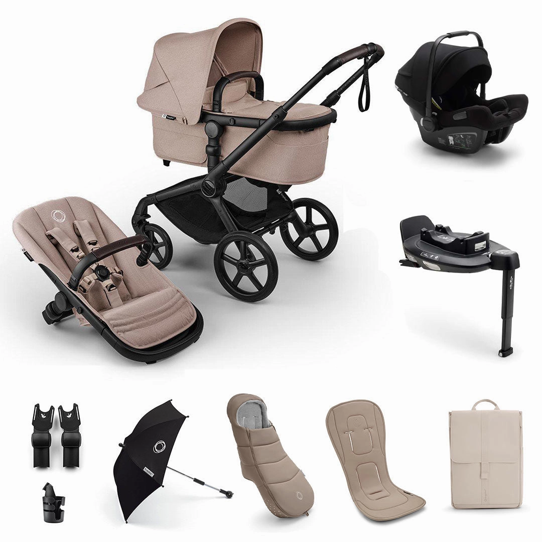 Bugaboo Fox 5 Renew Ultimate Newborn Turtle Air Travel System