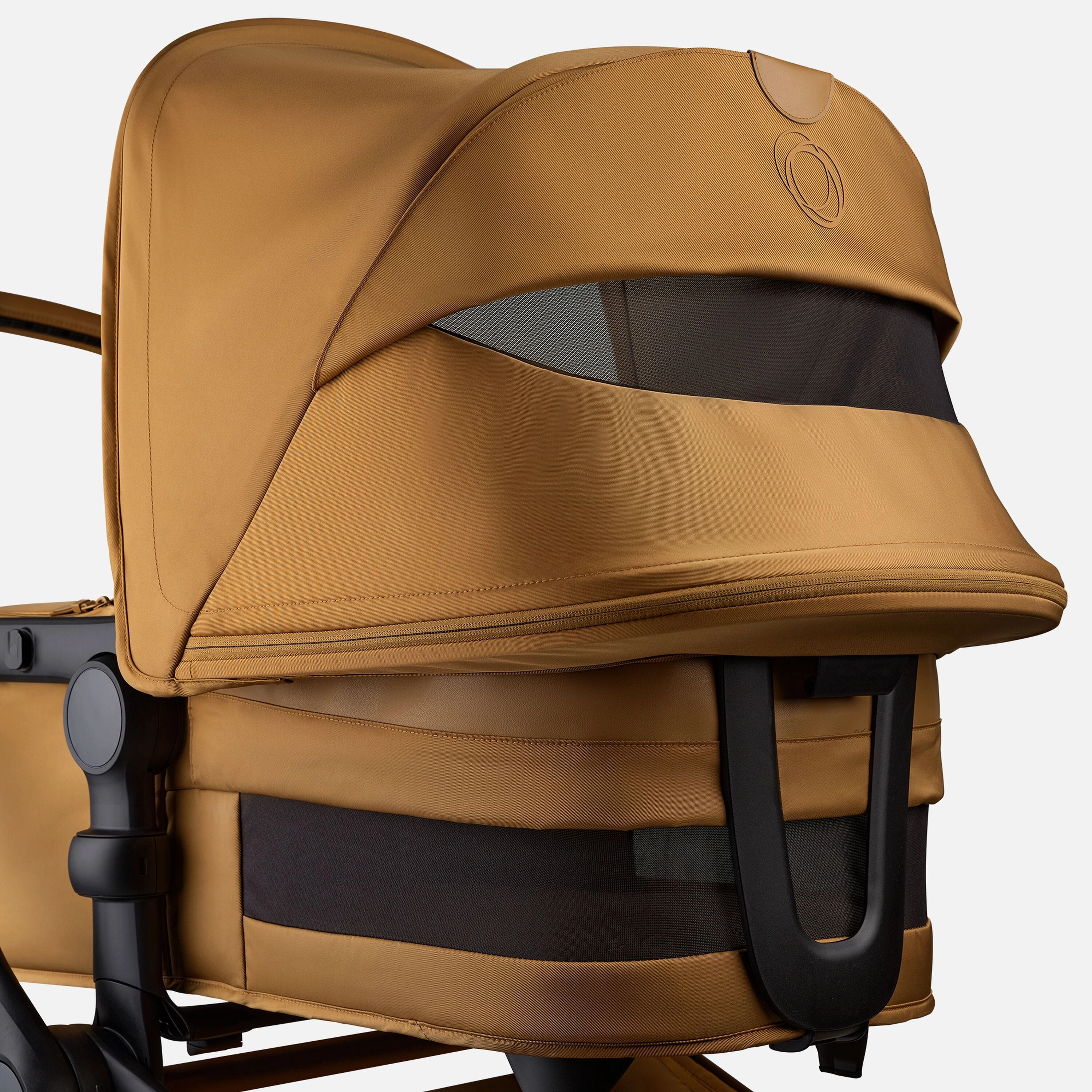 Bugaboo, Fox 5 Travel System Cybex Cloud T, Noir, Amber Glow