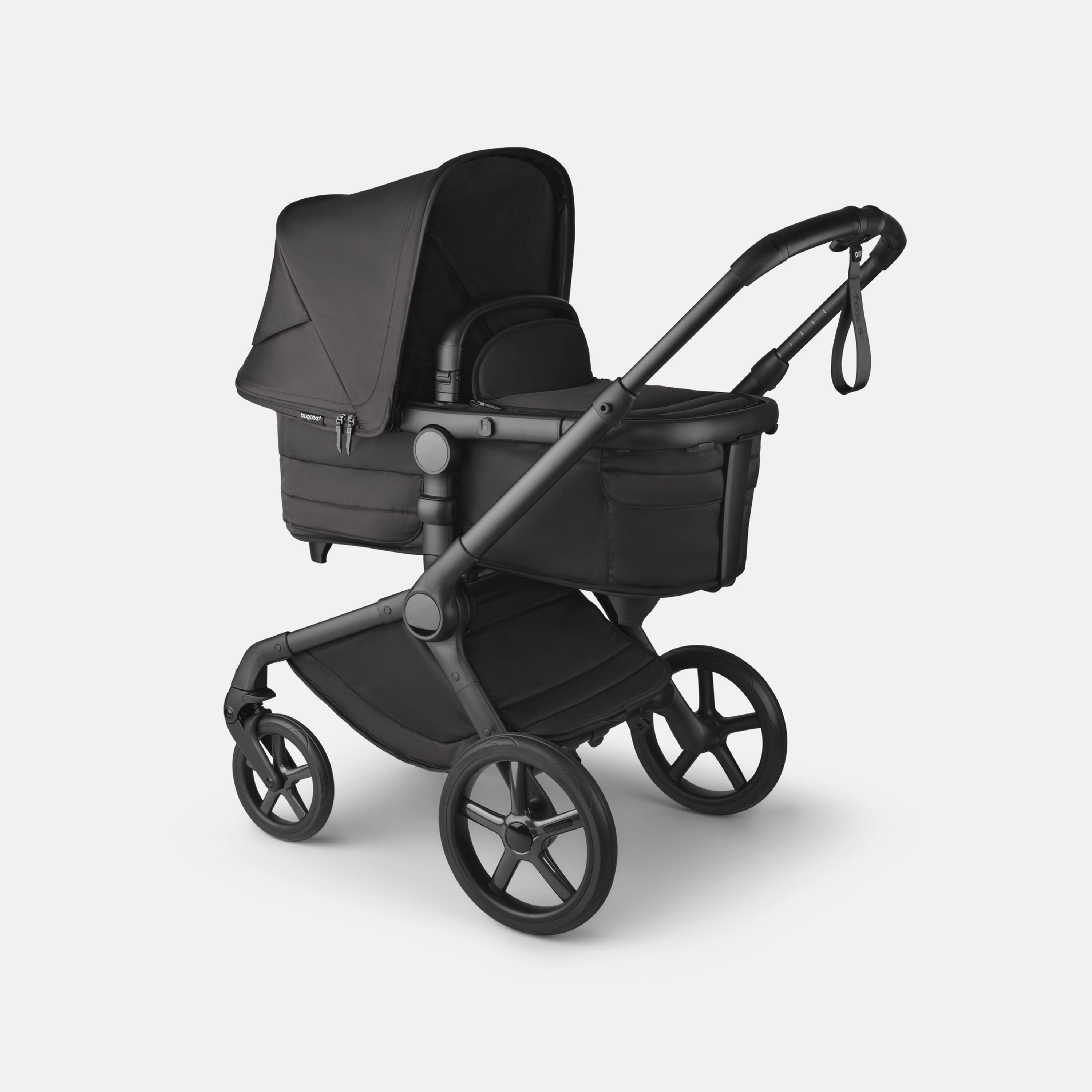 Bugaboo, Fox 5 Travel System Cybex Cloud T, Noir, Moonlight Black