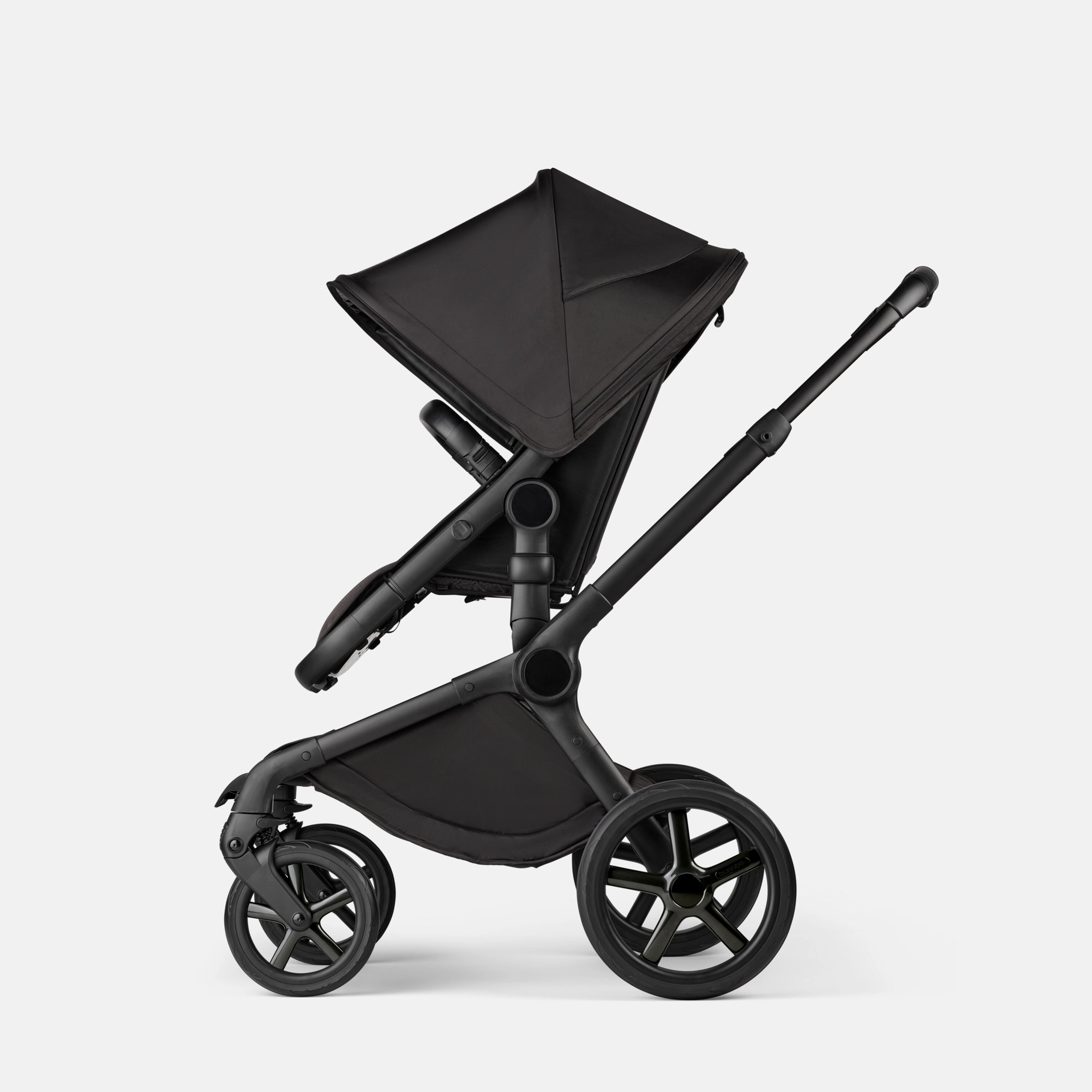 Bugaboo, Fox 5 Travel System Cybex Cloud T, Noir, Moonlight Black