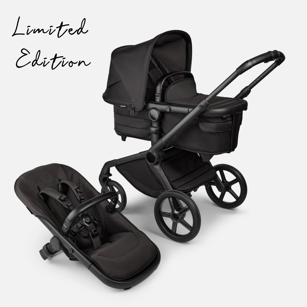 Bugaboo, Fox 5 Travel System Cybex Cloud T, Noir, Moonlight Black
