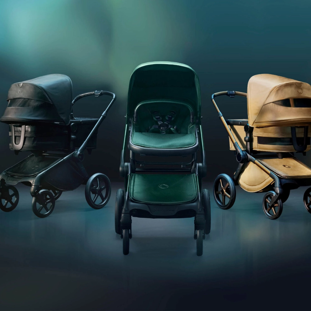 Bugaboo, Fox 5 Travel System Cybex Cloud T, Noir, Moonlight Black