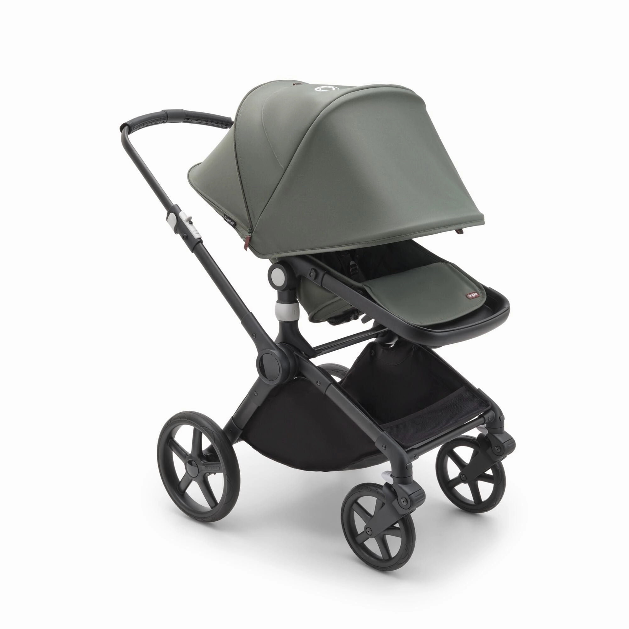 Bugaboo Fox Cub Cloud T Travel System - Black/Forest Green