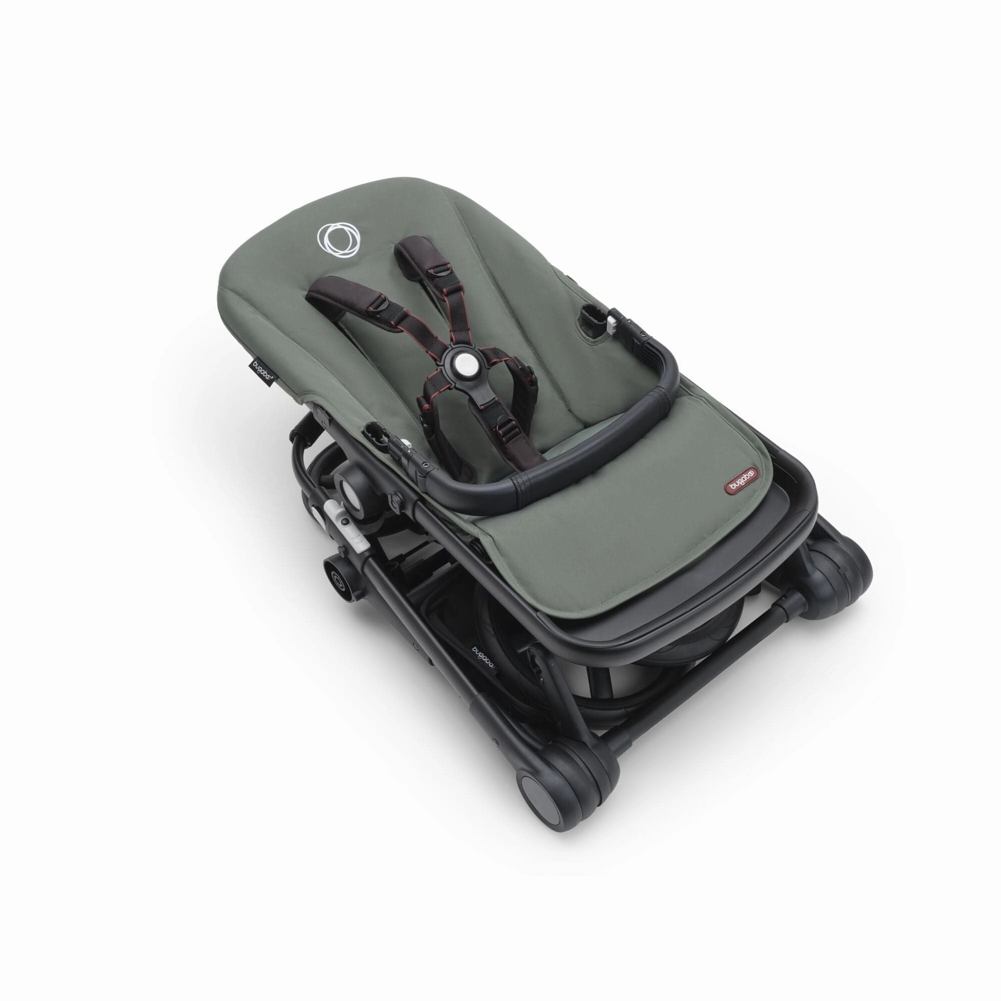 Bugaboo Fox Cub Cloud T Travel System - Black/Forest Green