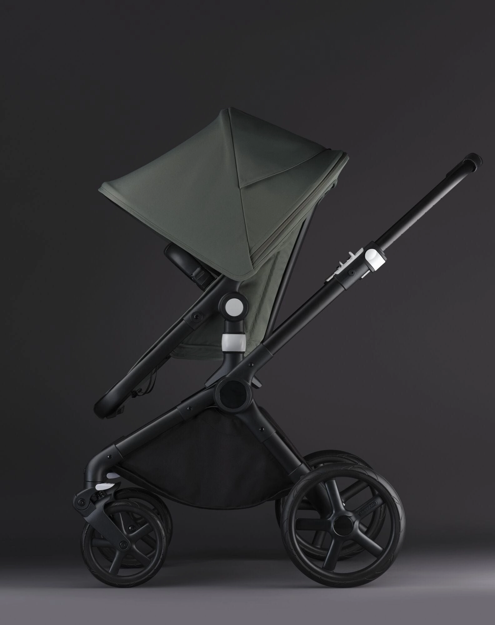 Bugaboo Fox Cub Complete - Black/Forest Green