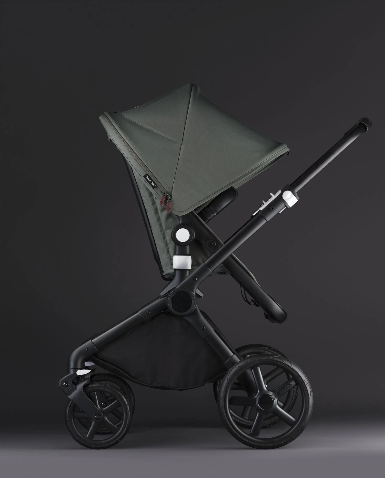 Bugaboo Fox Cub Complete - Black/Forest Green