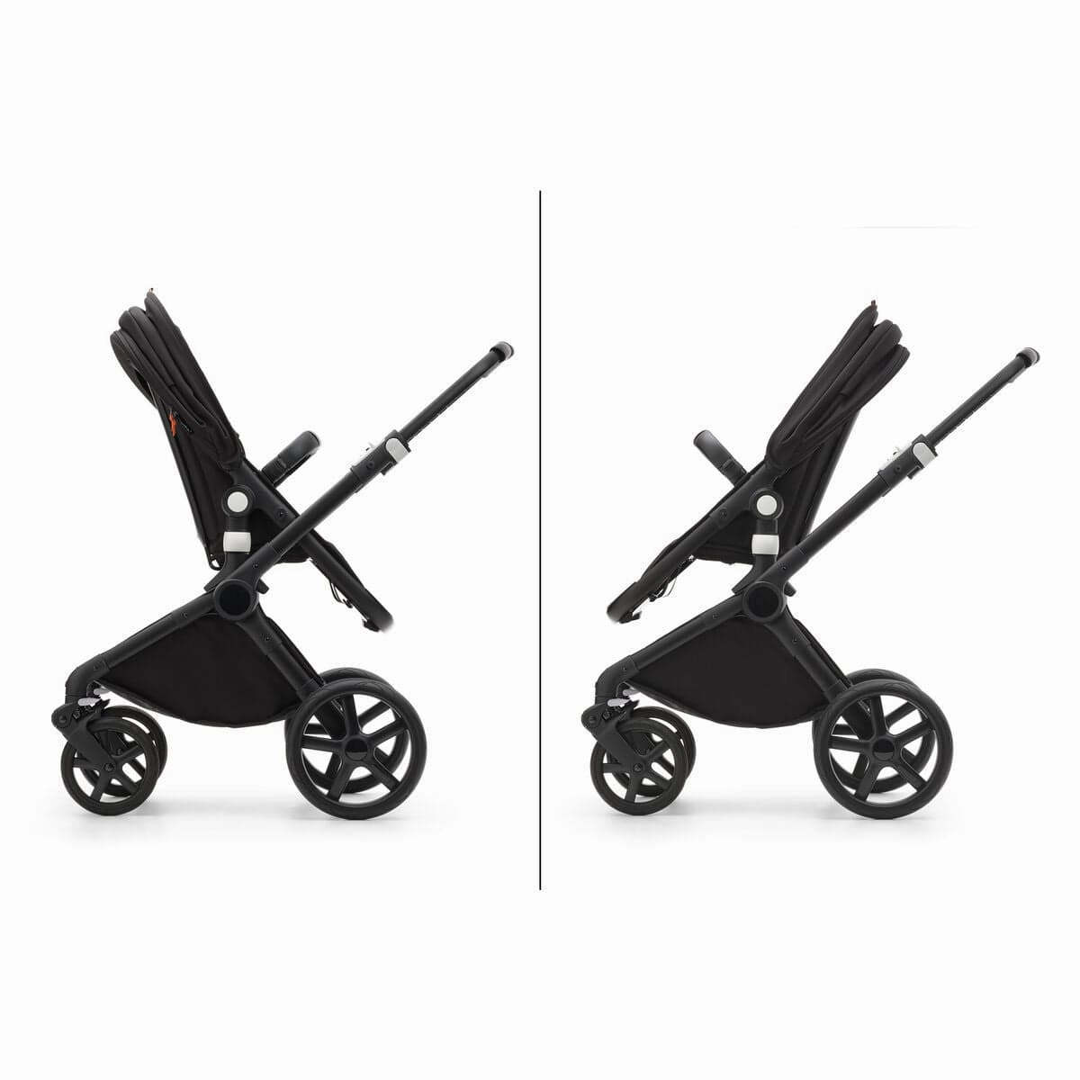 Bugaboo Fox Cub Essential Bundle - Black/Stormy Blue