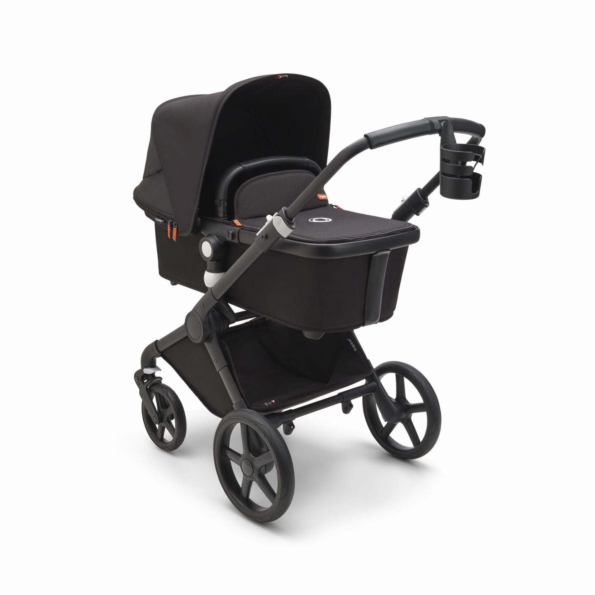 Bugaboo Fox Cub Pebble 360 PRO2 Travel System - Black/Midnight Black