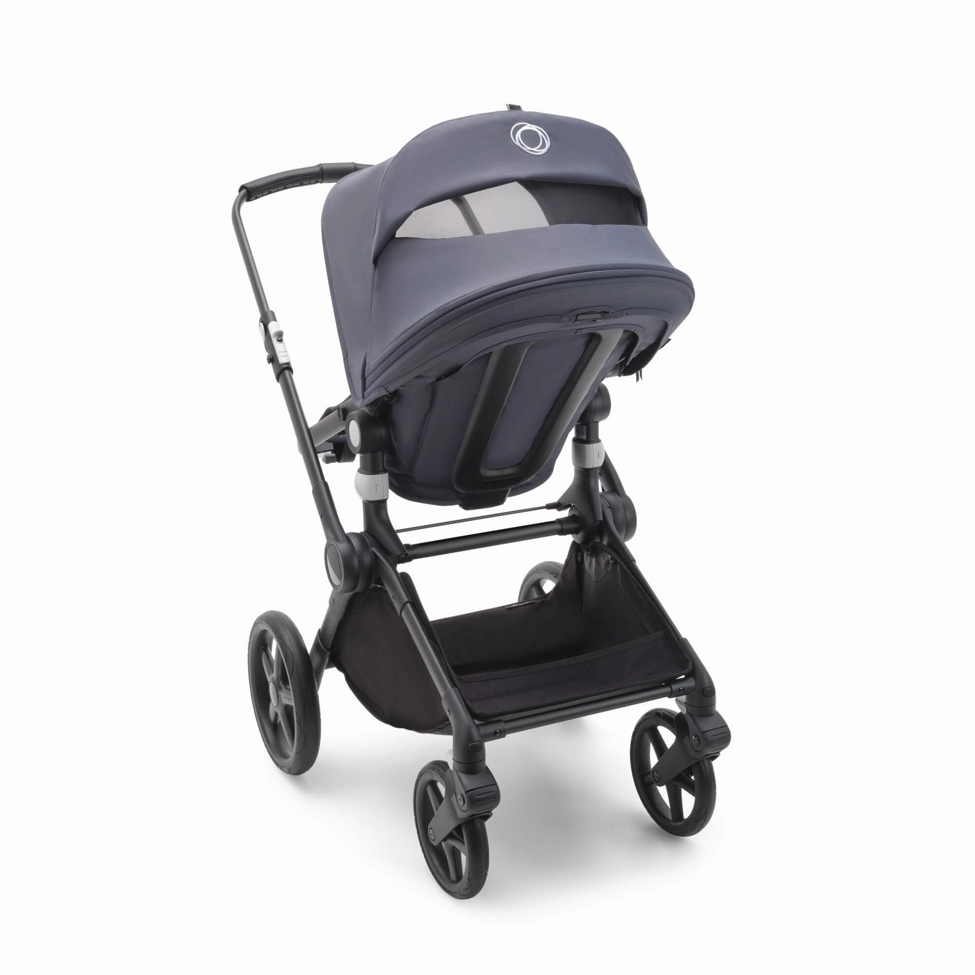 Bugaboo Fox Cub Pebble 360 PRO2 Travel System - Black/Stormy Blue