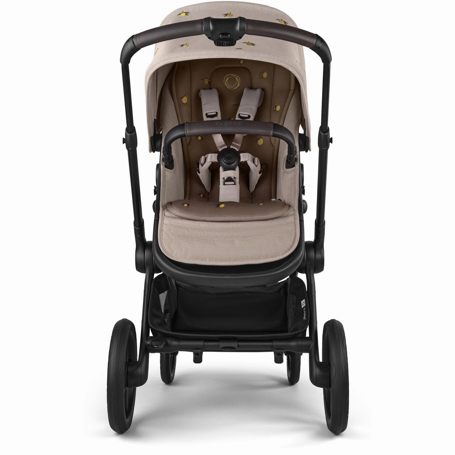 Bugaboo X Konges Sljd Fox 5 Renew Complete Black/Desert Taupe Melange-Desert Taupe Melange