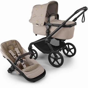 Bugaboo X Konges Sljd Fox 5 Renew Complete Black/Desert Taupe Melange-Desert Taupe Melange