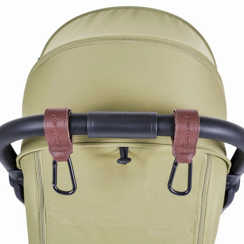 Cangaroo Universal leather hooks for stroller