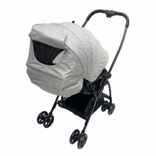 Capella Glitzee One-Hand Fold Stroller - Black