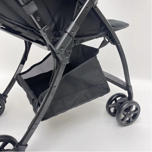 Capella Glitzee One-Hand Fold Stroller - Black