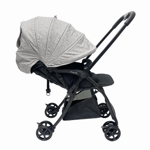 Capella Glitzee One-Hand Fold Stroller - Black