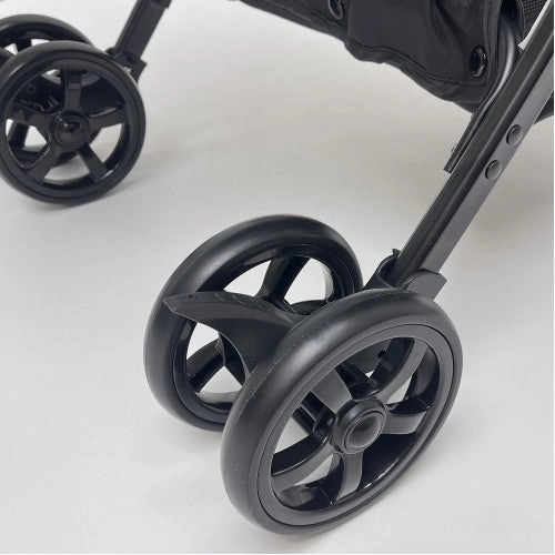 Capella Glitzee One-Hand Fold Stroller - Black