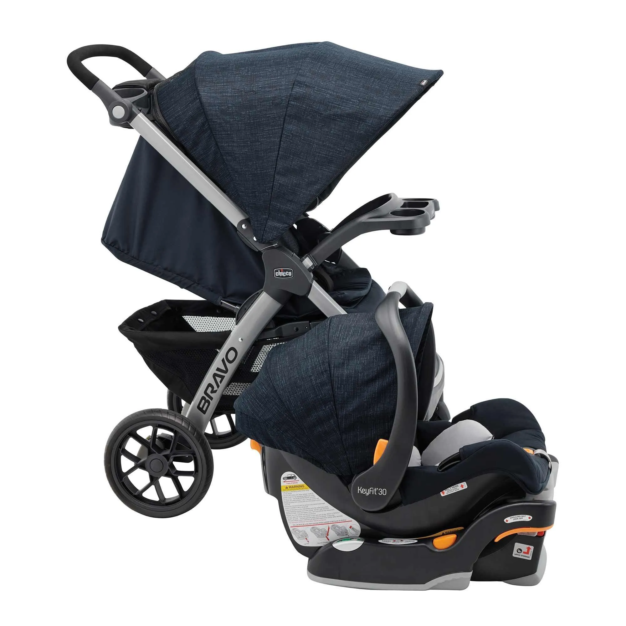 Chicco Bravo Trio 3-in-1 Travel System - Brooklyn