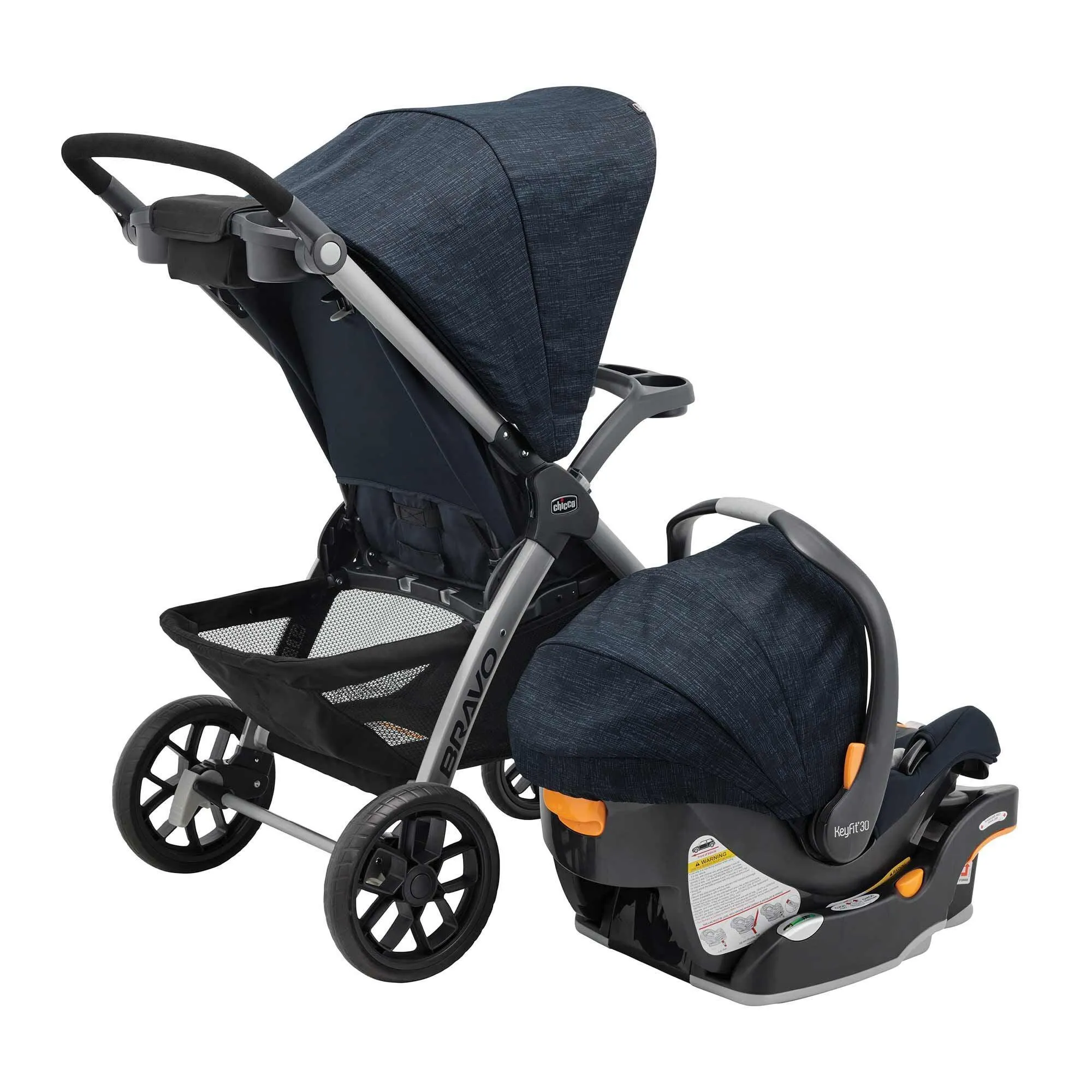 Chicco Bravo Trio 3-in-1 Travel System - Brooklyn
