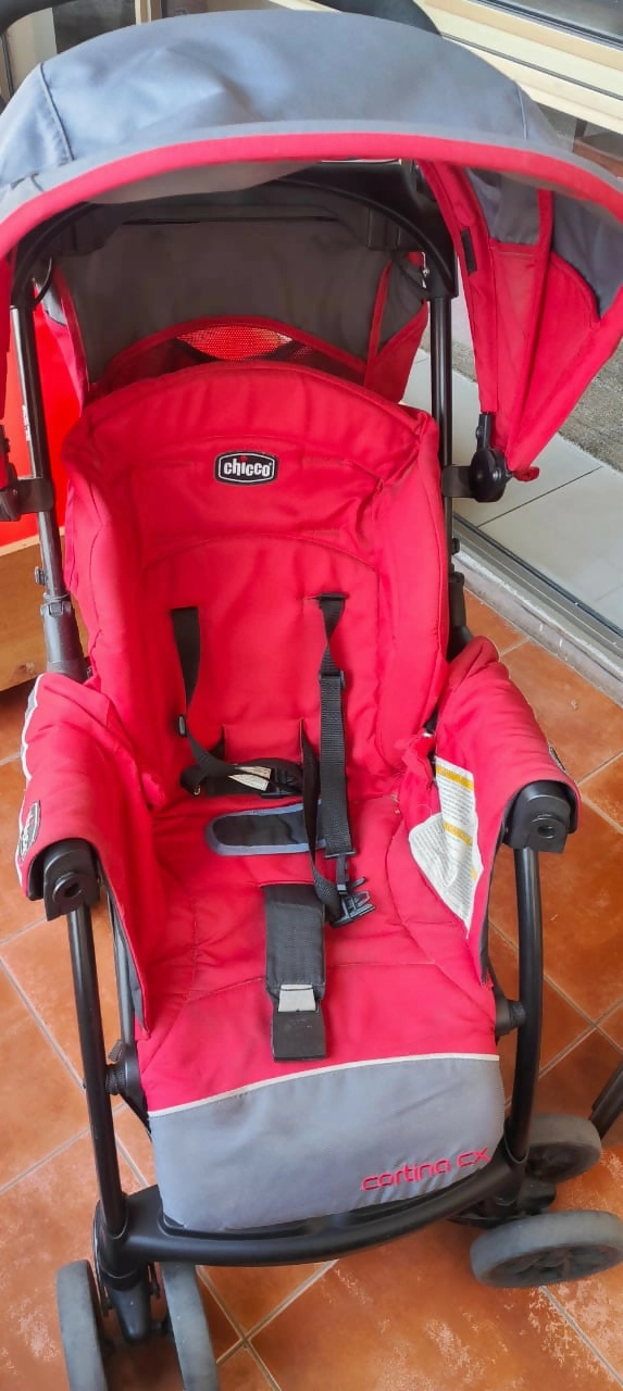CHICCO Cortina Cx Stroller/Pram (Red)
