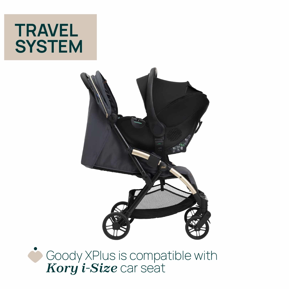 Chicco Goody XPlus Auto Fold Stroller (assorted colours)