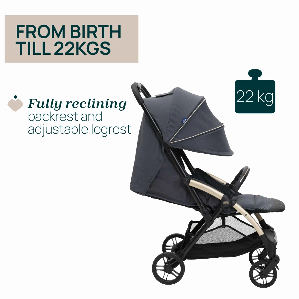 Chicco Goody XPlus Auto Fold Stroller (assorted colours)
