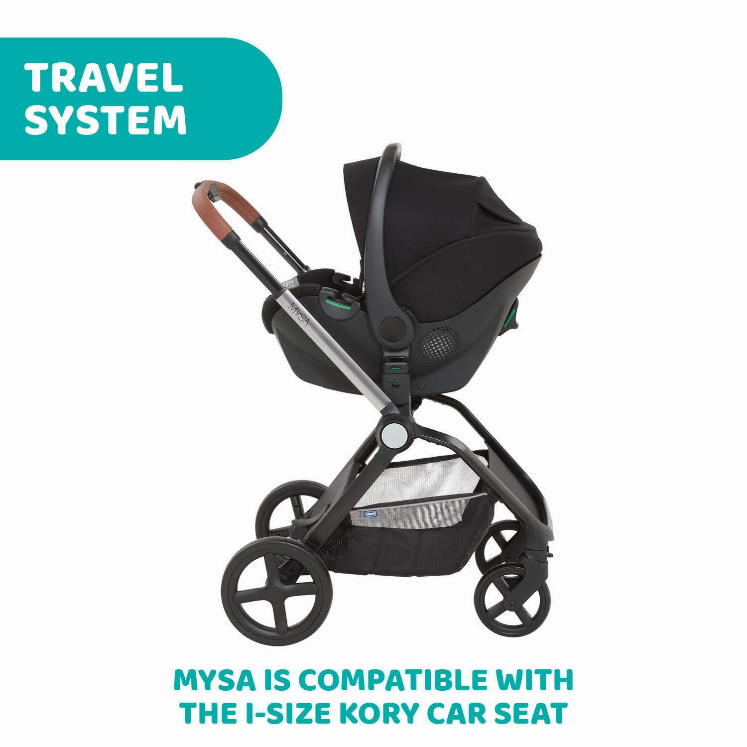 Chicco Mysa Stroller (assorted colours)