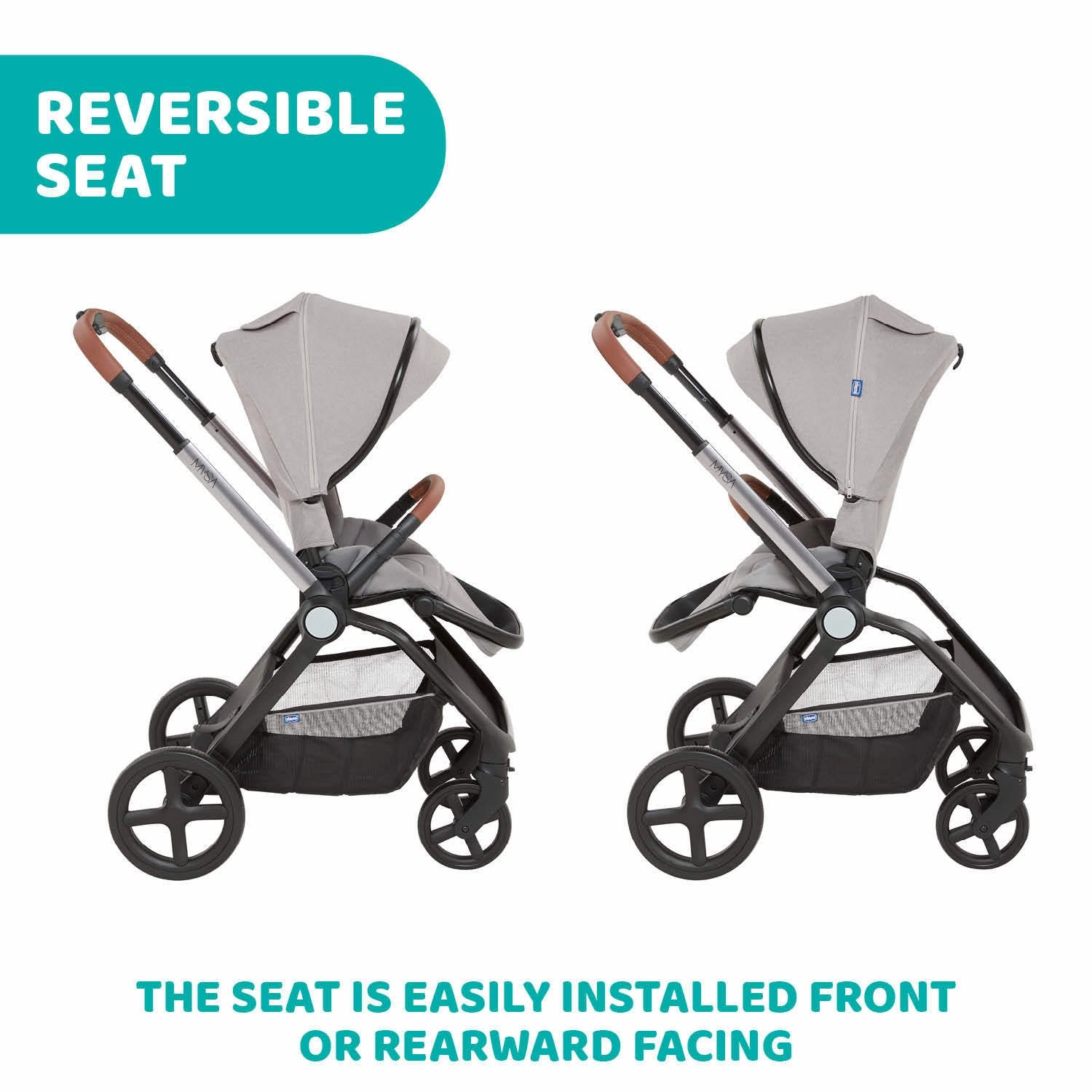 Chicco Mysa Stroller (assorted colours)