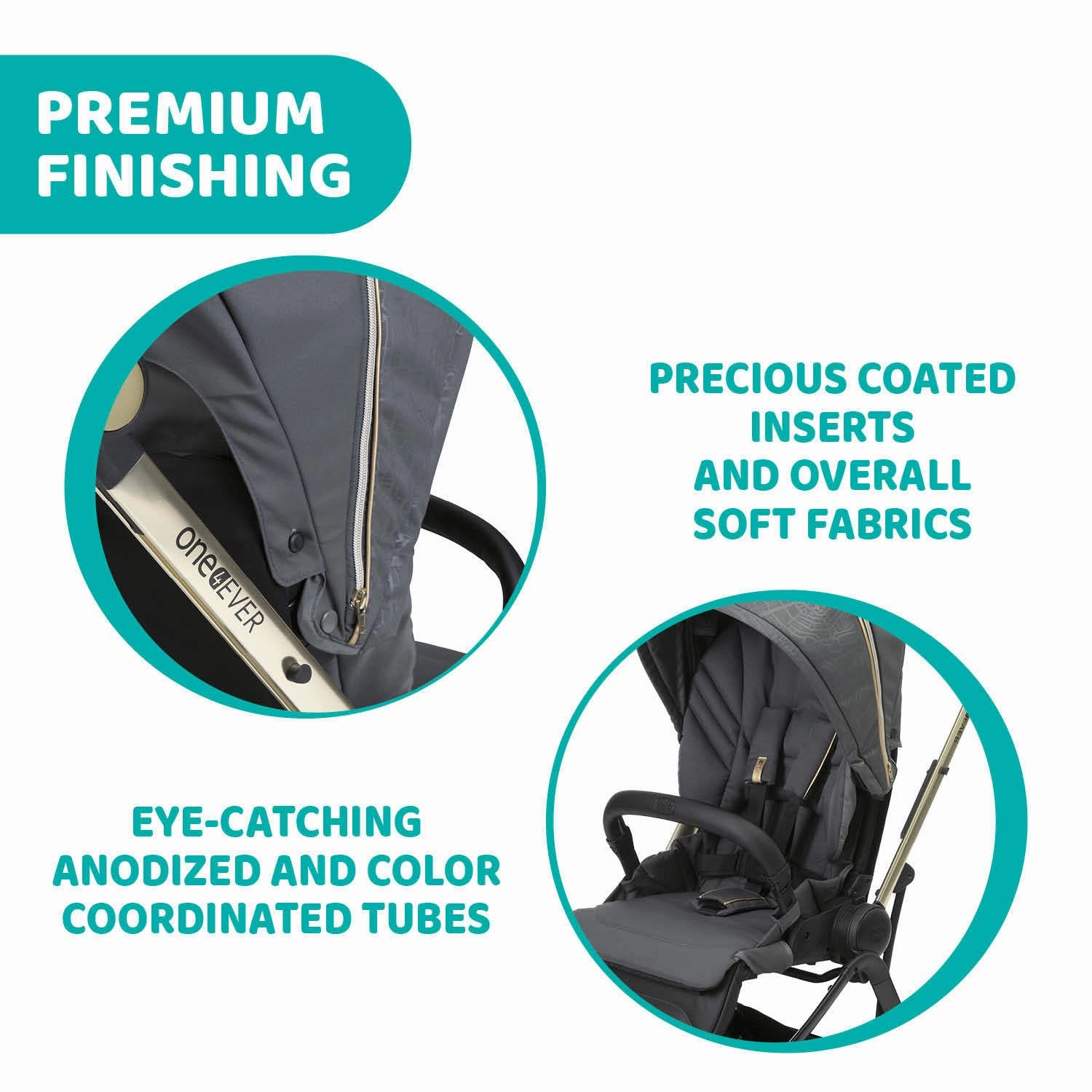 Chicco One4Ever Stroller - City Map RE_LUX