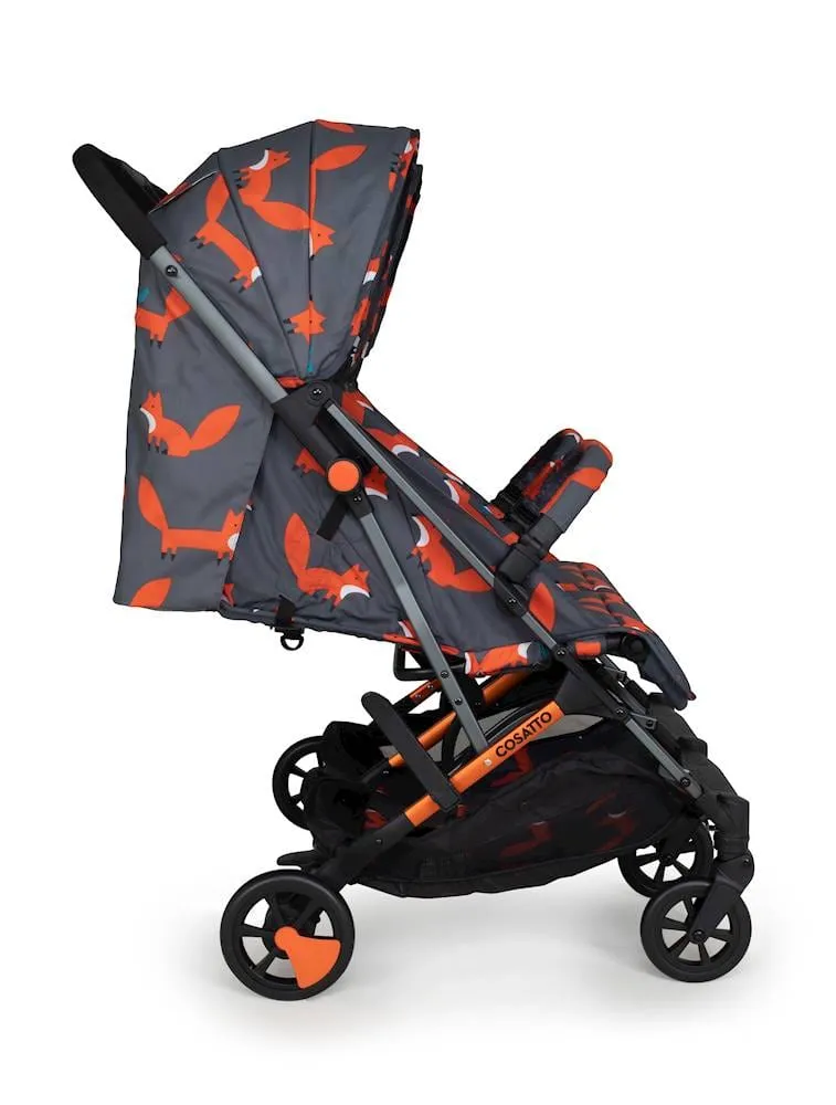 Cosatto Woosh Double Stroller - Charcoal Mister Fox