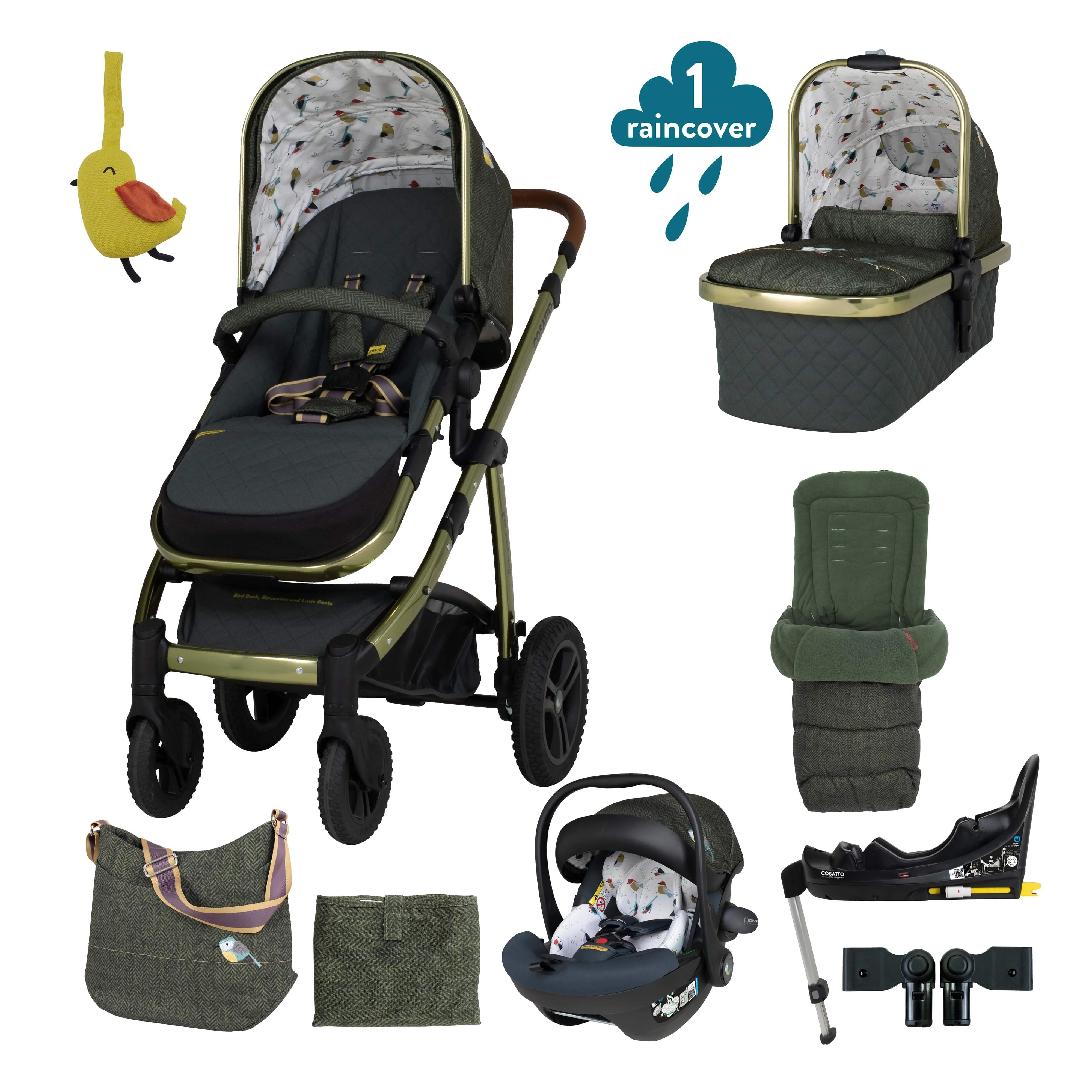 Cosatto Wow 2 Acorn Everything Travel System Bureau