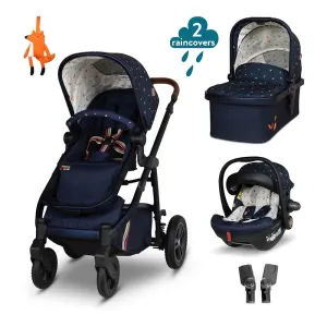 Cosatto Wow 3 Acorn Car Seat Bundle Doodle Days