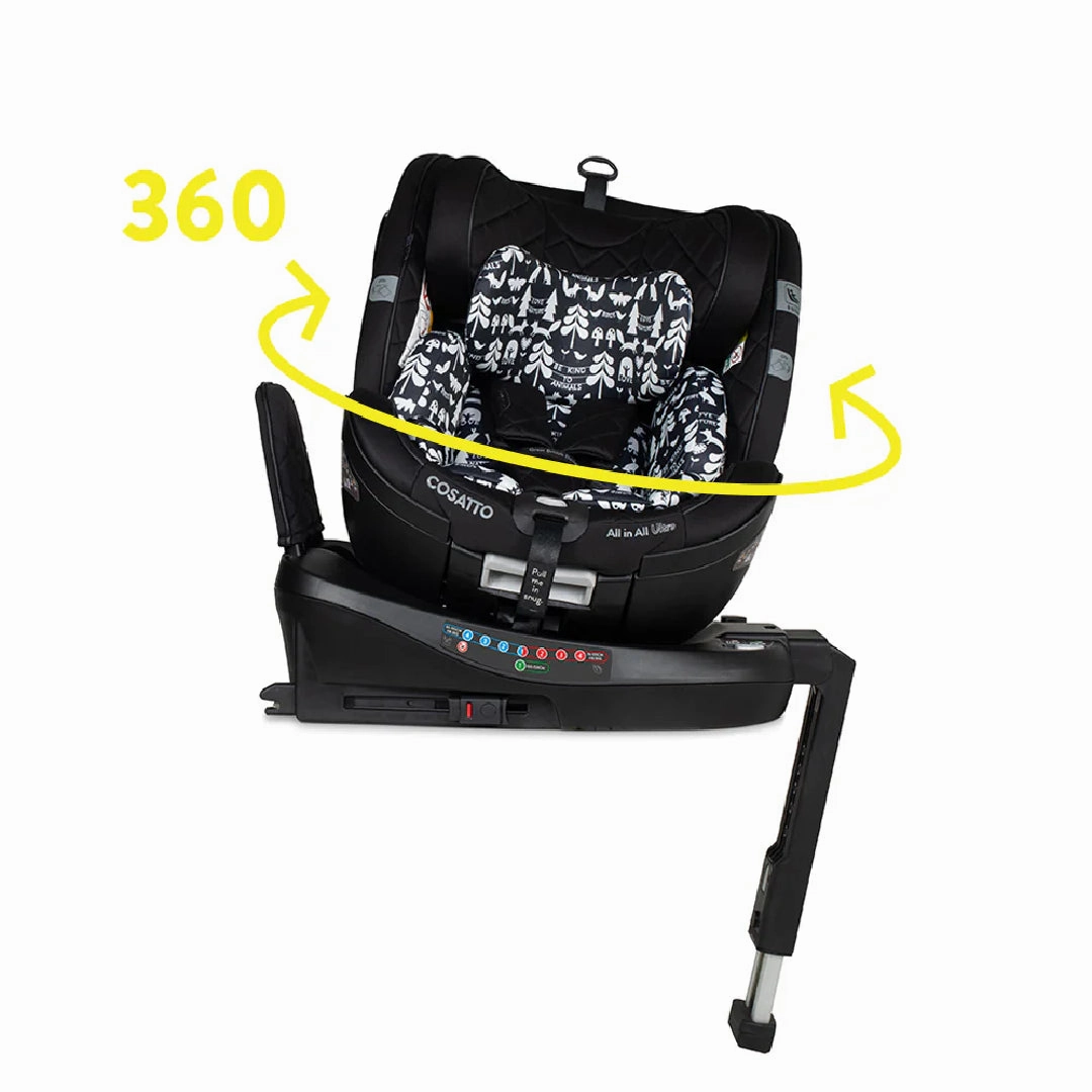 Cosatto Wow 3 All Stage Everything Bundle - Silhouette