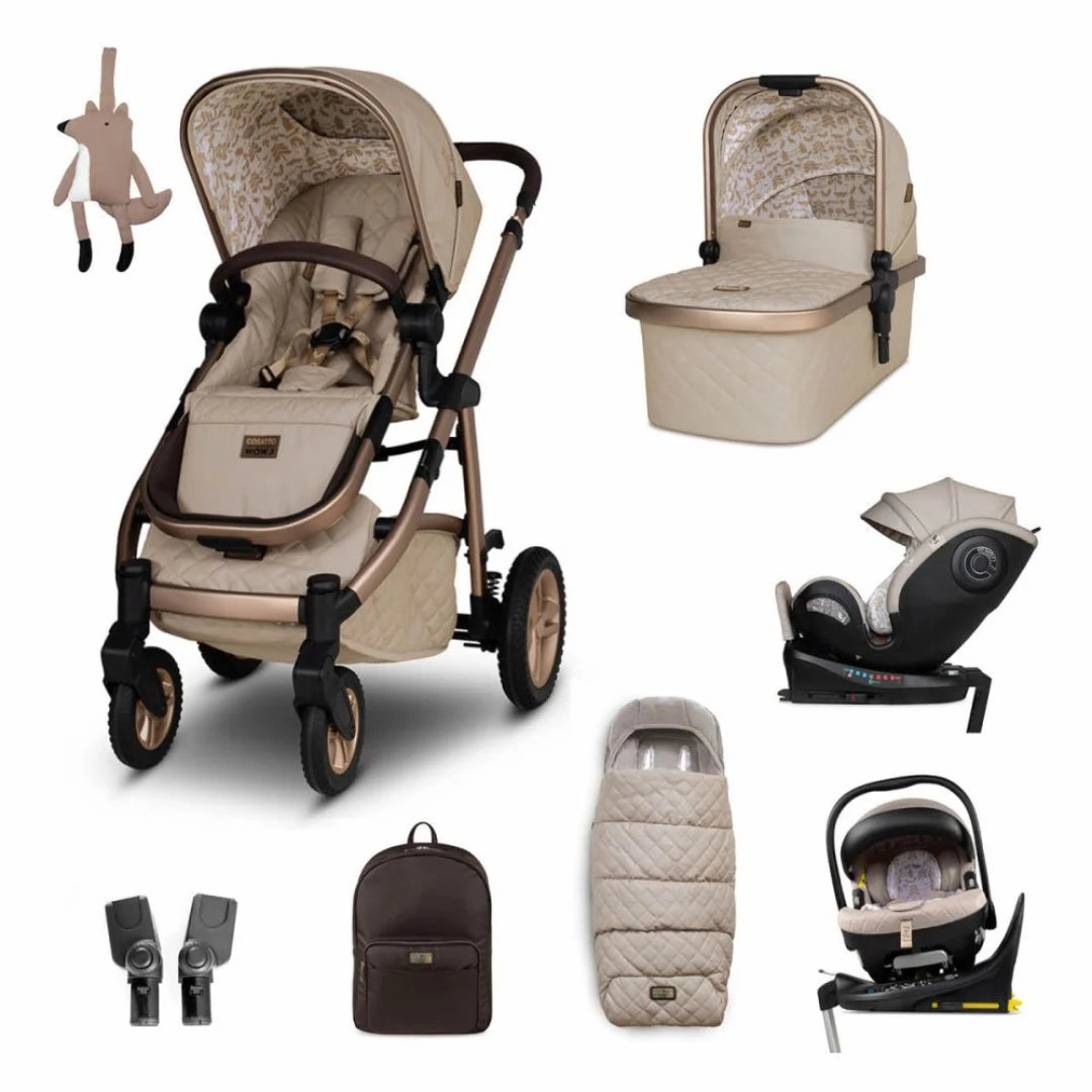 Cosatto Wow 3 All Stage Everything Bundle - Whisper