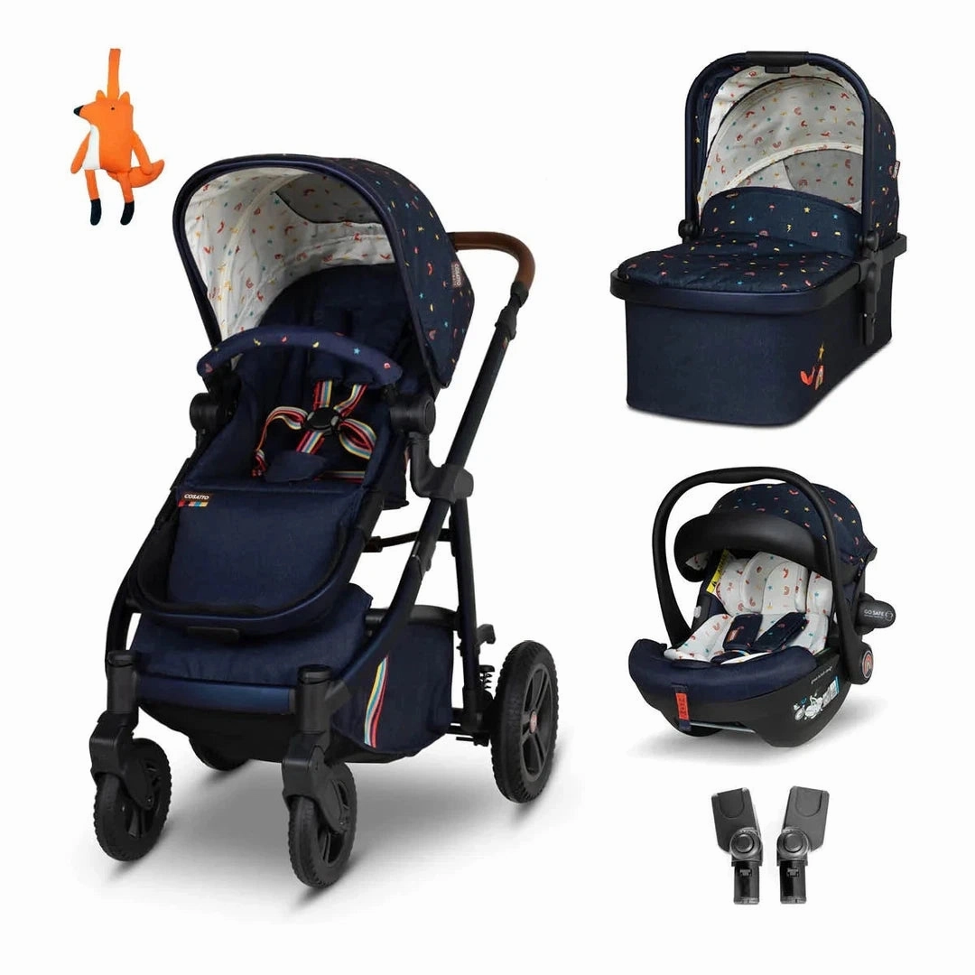 Cosatto Wow 3 Pram and Pushchair - Doodle Days