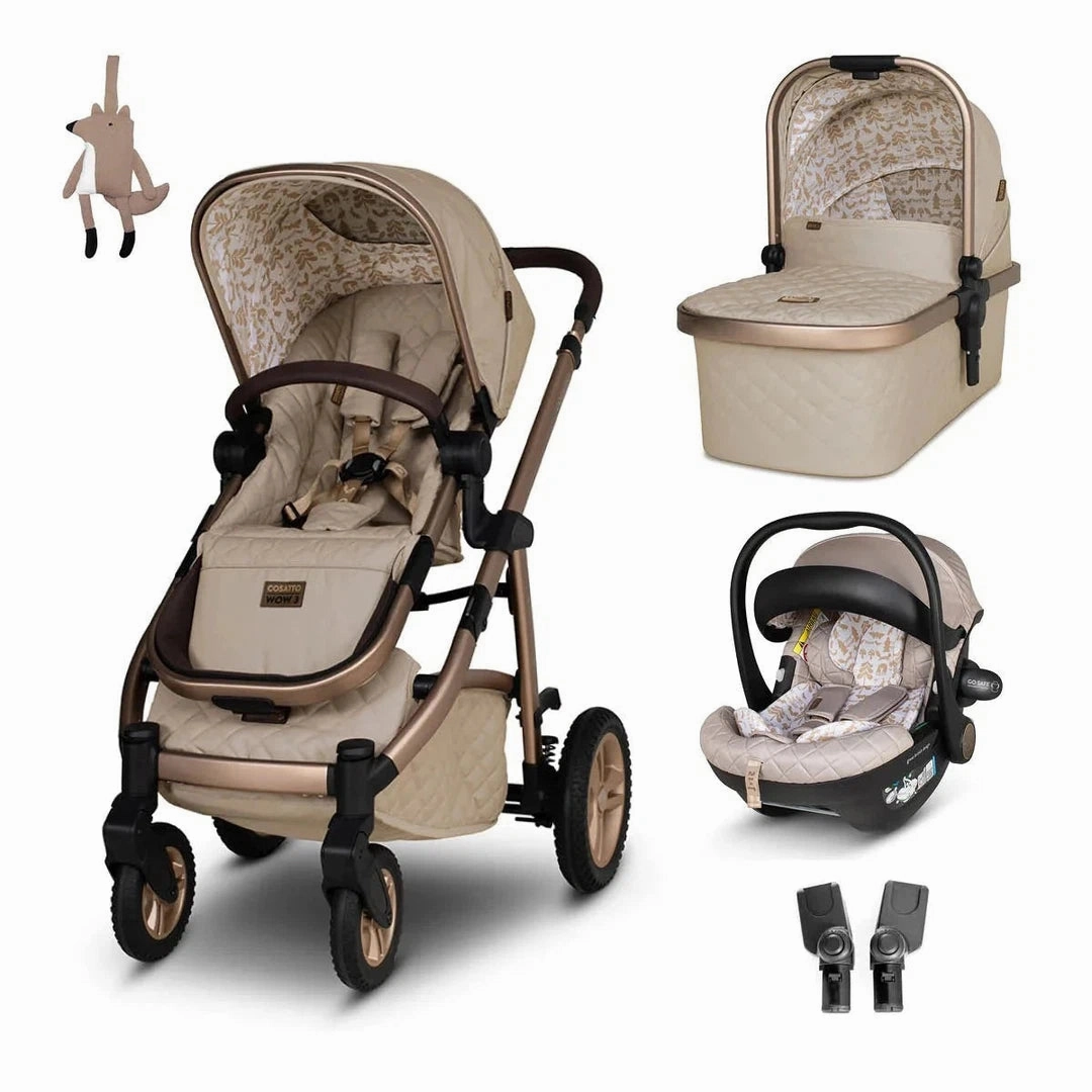 Cosatto Wow 3 Pram and Pushchair - Whisper