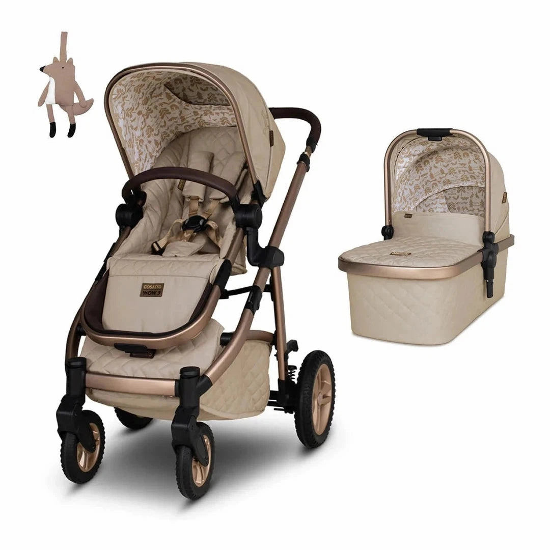 Cosatto Wow 3 Pram and Pushchair - Whisper